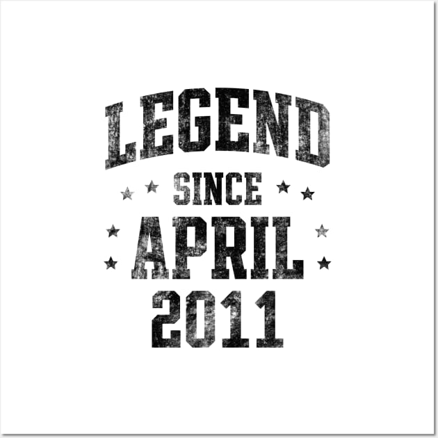 Legend since April 2011 Wall Art by Creativoo